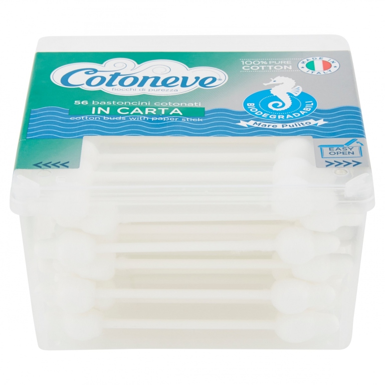 COTONEVE BASTONCINI COTONATI IN CARTA 56 PZ