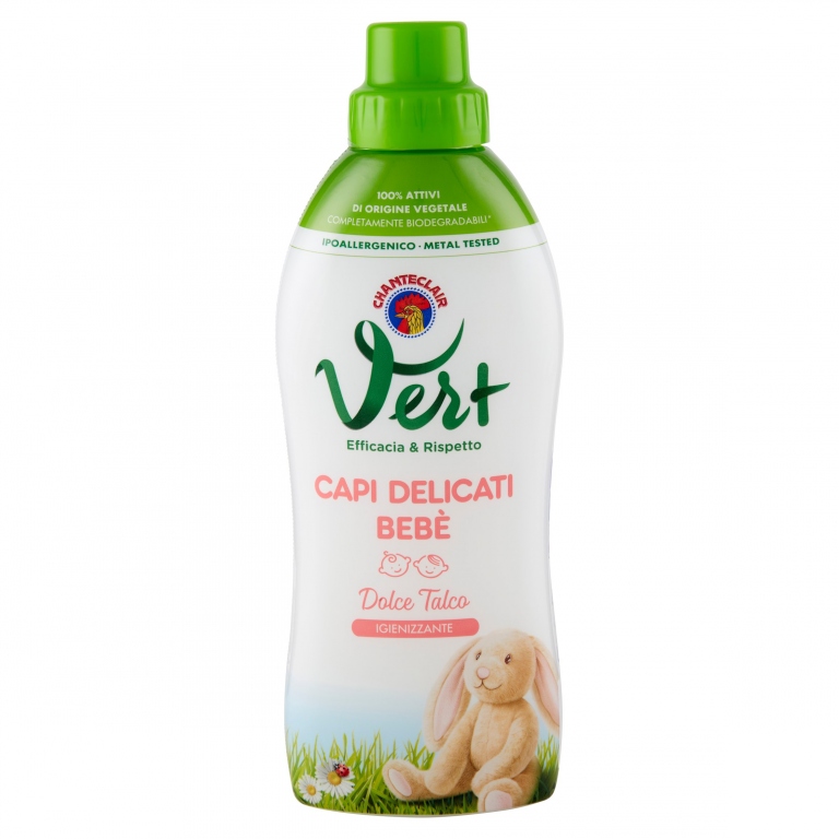 VERT DI CHANTECLAIR CAPI DELICATI BEBE DOLCE TALCO 750 ML