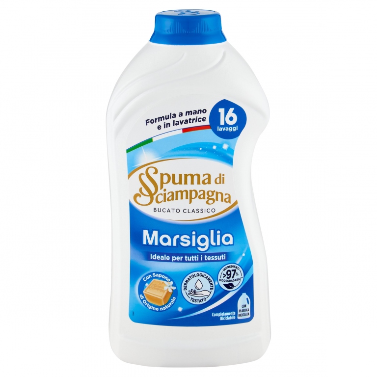 SPUMA DI SCIAMPAGNA MARSIGLIA BUCATO CLASSICO 800 ML