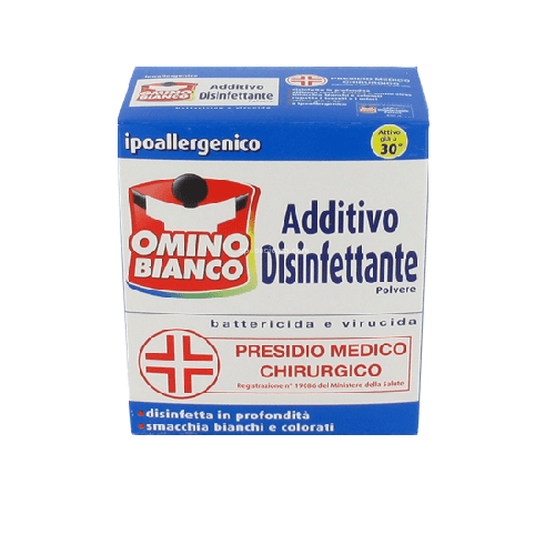 OMINO BIANCO ADDITIVO DISINFETTANTE DEO+ 450 G