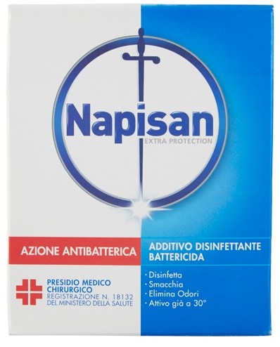 NAPISAN EXTRA PROTECTION ADDITIVO DISINFETTANTE BATTERICIDA 600 G