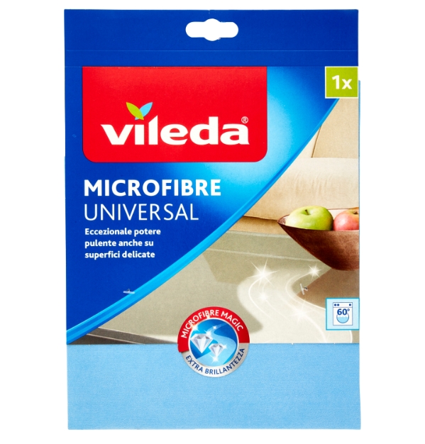 VILEDA MICROFIBRE PLUS UNIVERSAL 38 X 36 CM
