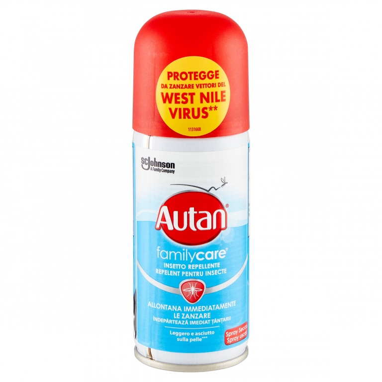 AUTAN FAMILY CARE INSETTO REPELLENTE SPRAY SECCO 100 ML