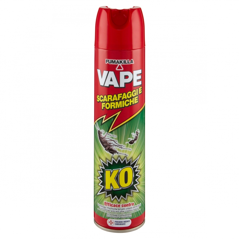 VAPE SCARAFAGGI E FORMICHE SPRAY 400 ML