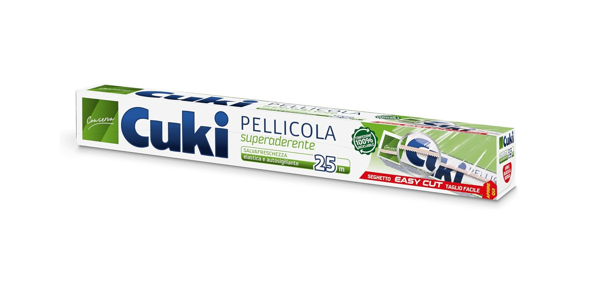 CUKI CONSERVA PELLICOLA SUPERADERENTE 25 M