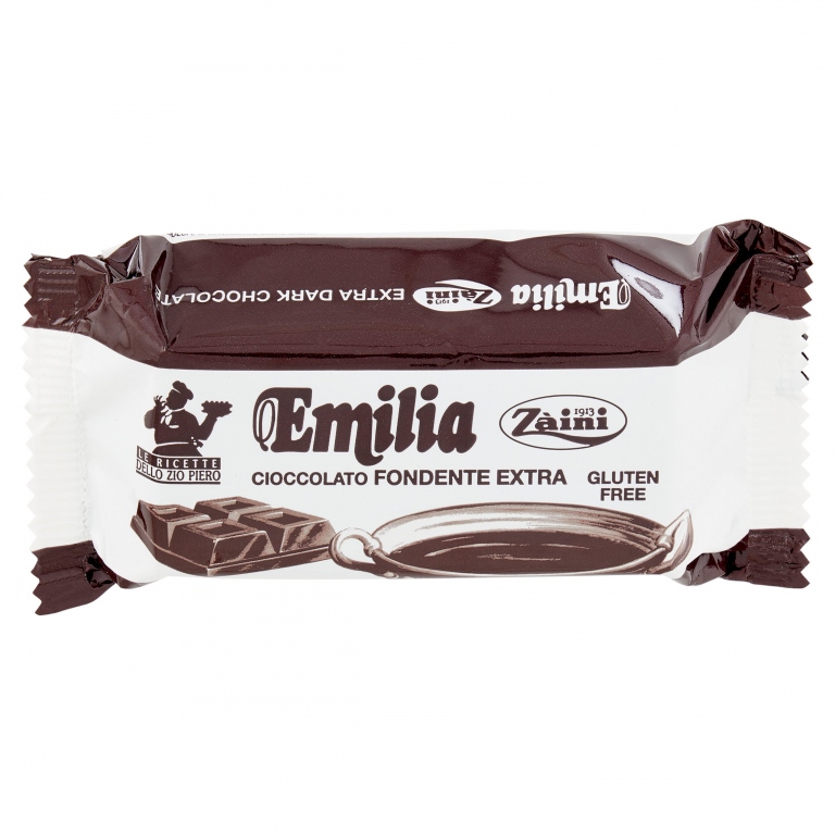 ZAINI EMILIA CIOCCOLATO FONDENTE EXTRA 200 G