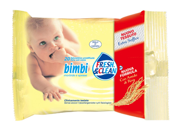 FRESH & CLEAN BABY COMFORT SALVIETTINE 25 PZ