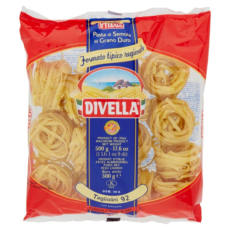 DIVELLA TAGLIOLINI 92 500 G
