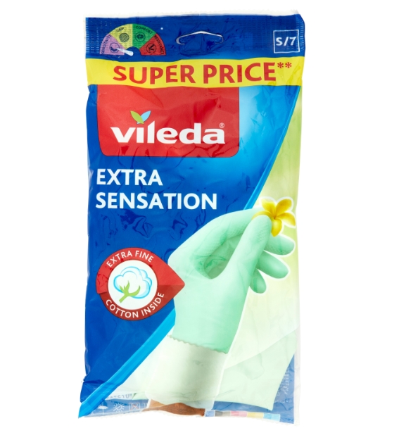 VILEDA GUANTI EXTRA SENSATION S/7 PICCOLA