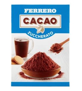 FERRERO CACAO ZUCCHER. GR.75