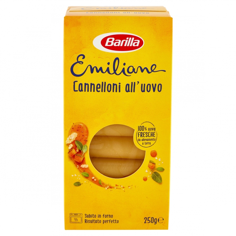 BARILLA EMILIANE CANNELLONI ALL'UOVO 250 G