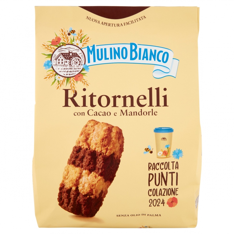 MULINO BIANCO RITORNELLI CON CACAO E MANDORLE 700 G