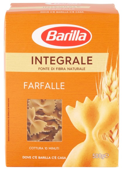 BARILLA INTEGRALE FARFALLE 500 G