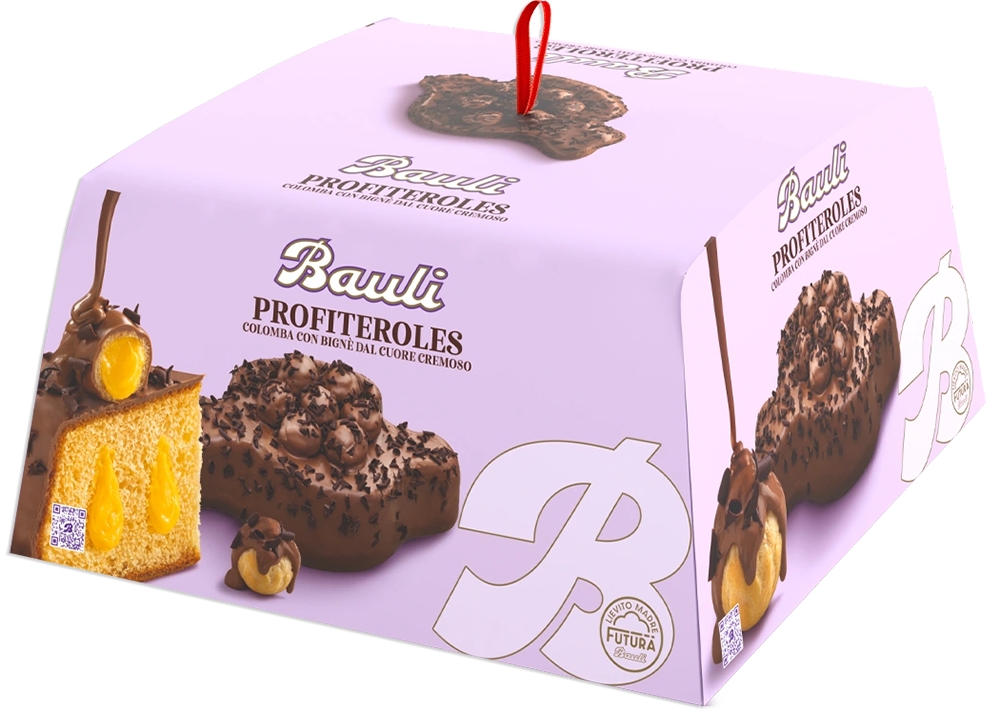 BAULI COLOMBA PROFITEROLES BLACK 750 G