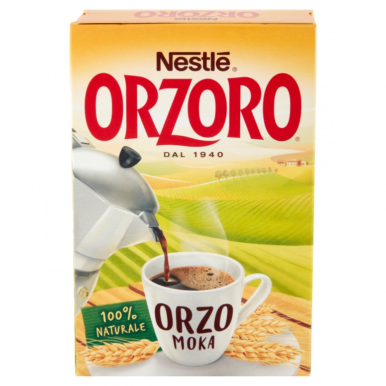 NESTLE ORZORO MOKA ORZO MACINATO ASTUCCIO 500G