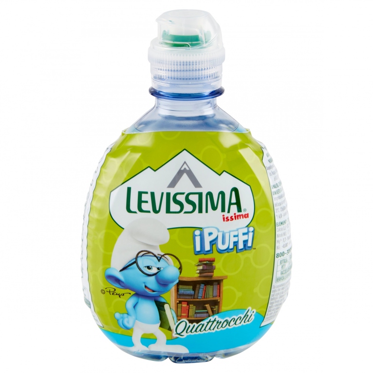 LEVISSIMA, ISSIMA ACQUA MINERALE NATURALE OLIGOMINERALE, 33CL X 4