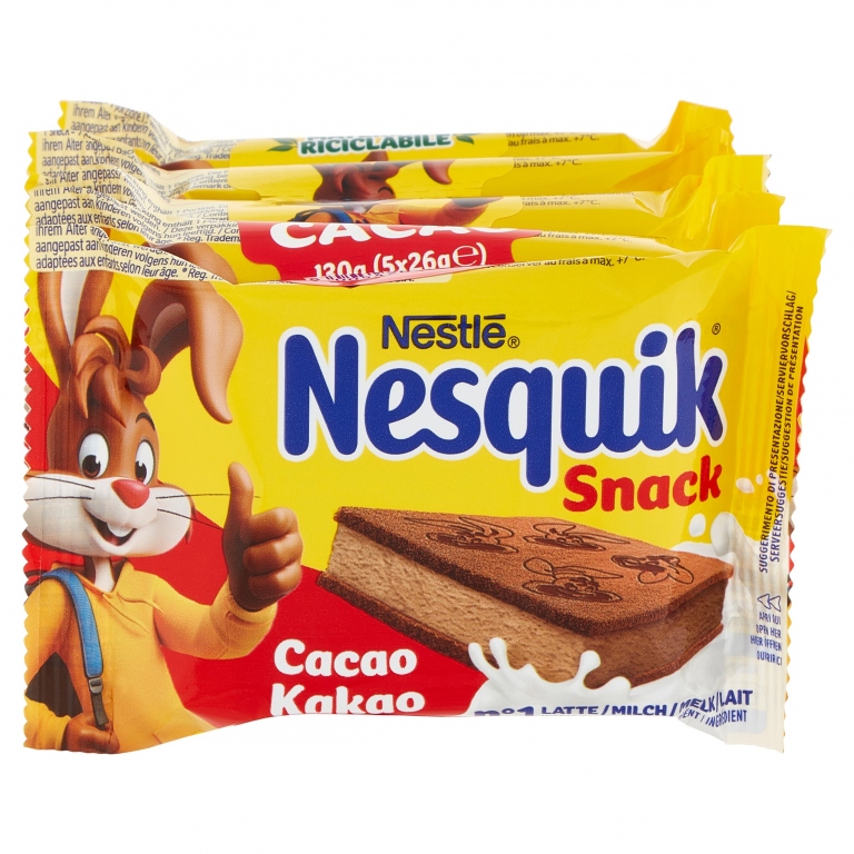 NESQUIK SNACK CACAO 5X26 G
