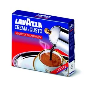 LAVAZZA, CREMA E GUSTO CLASSICO CAFFE MACINATO - 2 X 250 G