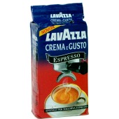 LAVAZZA, CREMA E GUSTO CLASSICO  ESPRESSO CAFFE MACINATO - 250 G