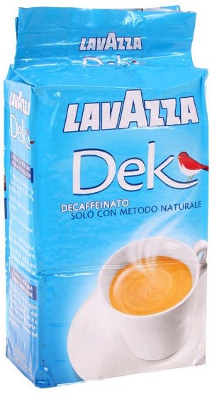LAVAZZA, DEK CLASSICO CAFFE MACINATO DECAFFEINATO - 250 G