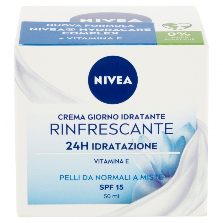 NIVEA ESSENTIALS SUPER IDRATANTE 24H NO STOP + RINFRESCANTE CREMA GIORNO 50 ML