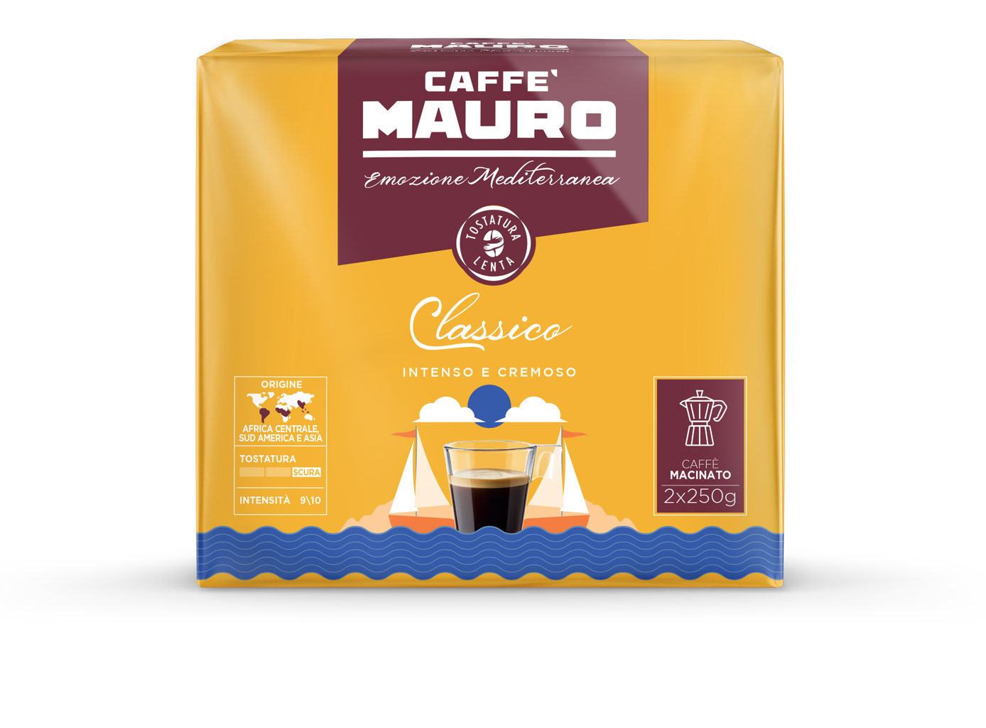 CAFFE' MAURO CLASSICO GR.250X2