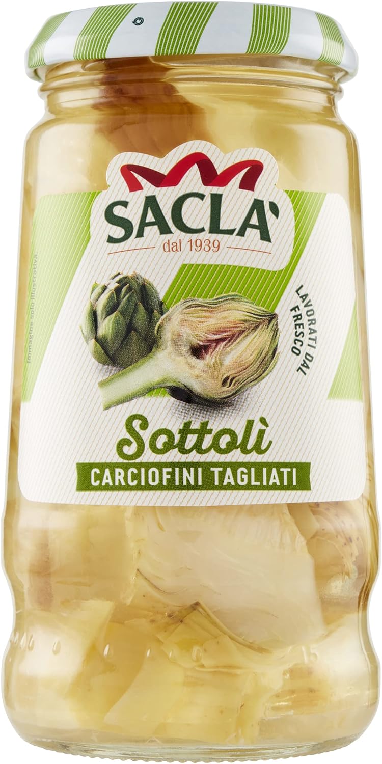 SACLA SOTTOLI CARCIOFINI TAGLIATI 285 G