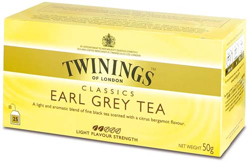 THE TWININGS GR.50X25BS EARLY GREY