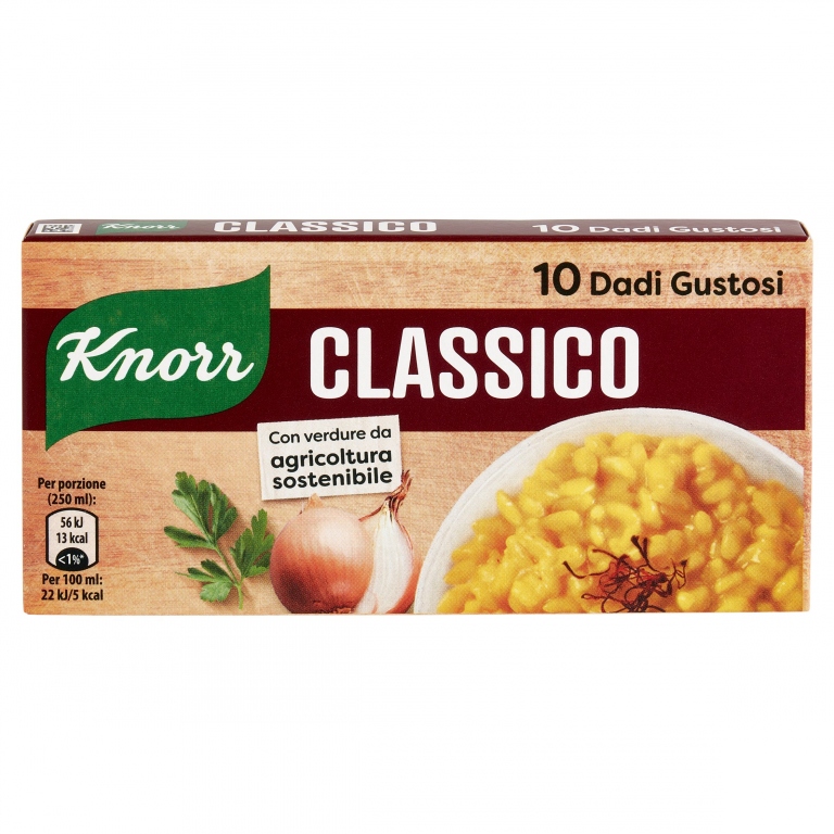 KNORR IL DADO CLASSICO 10 DADI 100 G