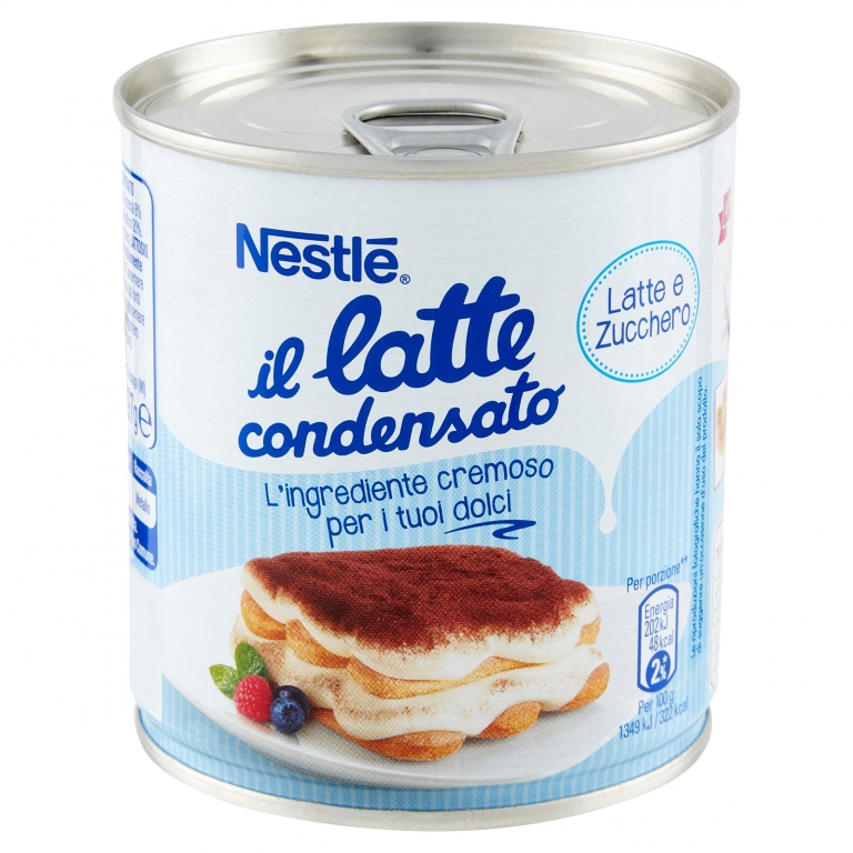 NESTLE IL LATTE CONDENSATO LATTE CONCENTRATO ZUCCHERATO LATTA 397G