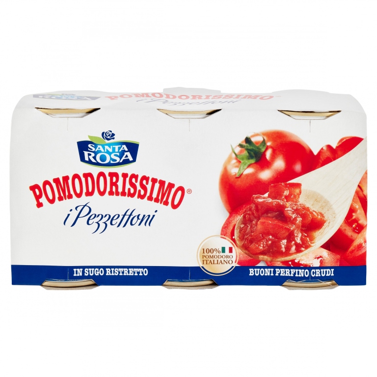 SANTA ROSA POMODORISSIMO I PEZZETTONI 3 X 400 G