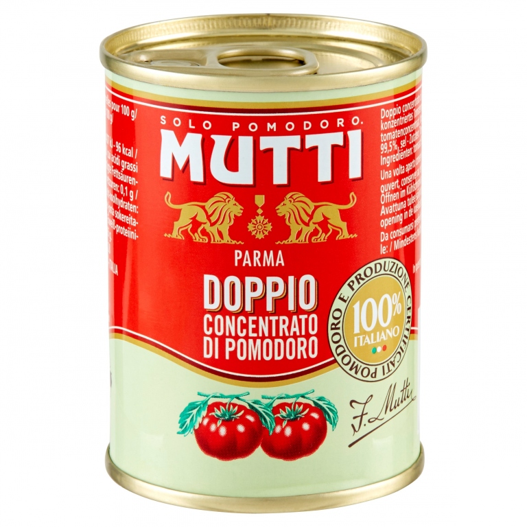 MUTTI DOPPIO CONCENTRATO DI POMODORO 140 G